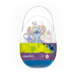 Set creativo grande en huevo Stitch