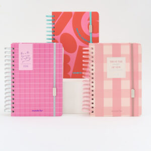 Agenda Pink 2026 Mundo Fw semanal/diaria