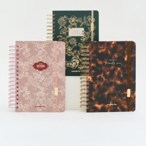 Agenda boho 2026 Mundo fw semanal/diaria