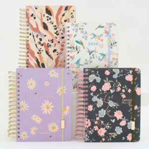 Agenda Premuim diaria Belle Fw 2026, 4 modelos