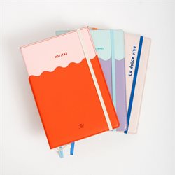 Bullet Journal Fw con elastico colorblock 80h