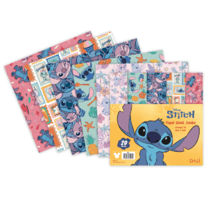 Papel glace Jumbo de stitch x20