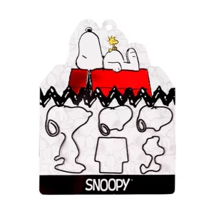 Set clips formas Snoopy x5
