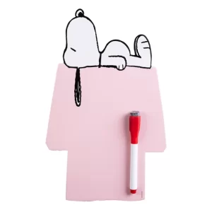 Pizarra imantada Snoopy con marcador/borrador