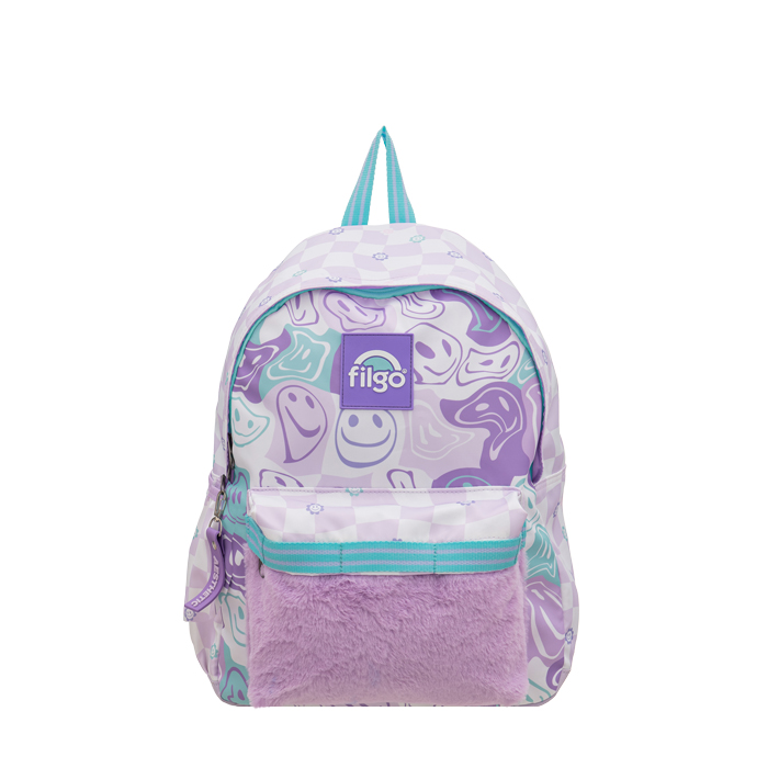 Mochila Filgo keiway 17" emoji peluche