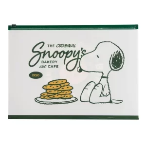 Sobre con cierre zip Snoopy Mooving A4