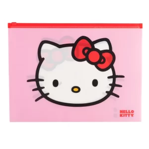 Sobre con cierre zip Hello Kitty Mooving A4