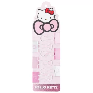 Clips dobles x6 hello kitty