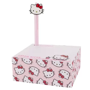 Block de notas con lapicera Hello Kitty