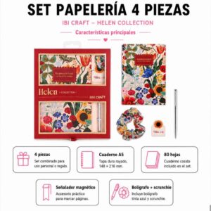 Caja regalo 4 piezas Helen Ibi Craft