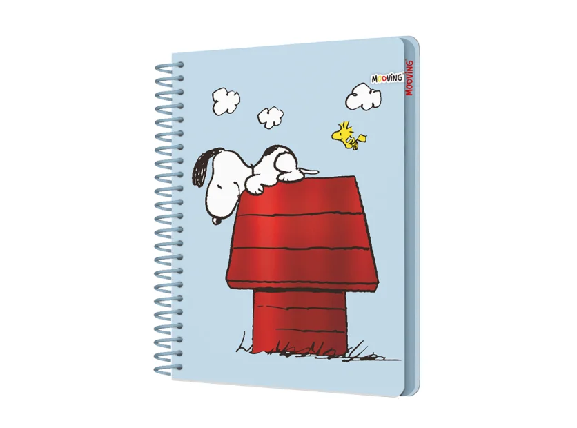 Cuadernola A4 premium Snoopy Mooving 96 hojas