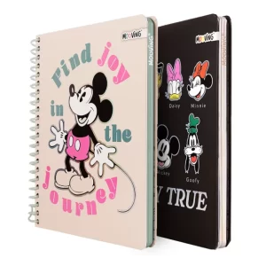 Libreta premium Mickey Mouse Mooving 96 hojas