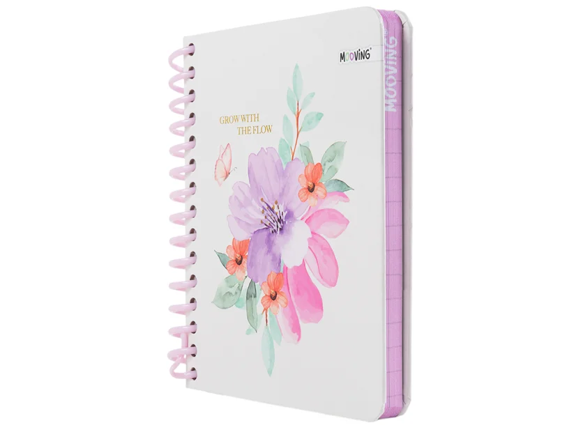 Libreta flores premium Mooving 96 hojas - Imagen 2