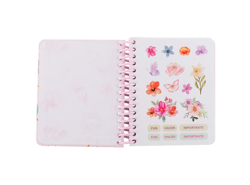 Libreta flores premium Mooving 96 hojas - Imagen 3