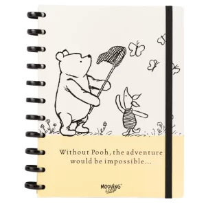 Cuadernola de Discos Mooving Loop Winnie Pooh con separadores