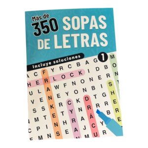 Libro 350 sopa de letras XL