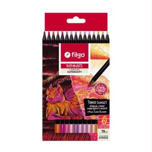 Colores filgo supersoft tonos calidos x15