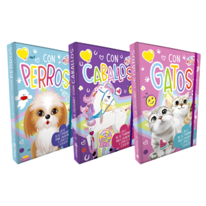Libro a jugar con stickers y colores