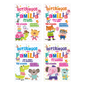 Libro actijuegos en familia