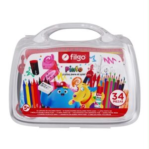 Valija Filgo listos para el cole 34 piezas