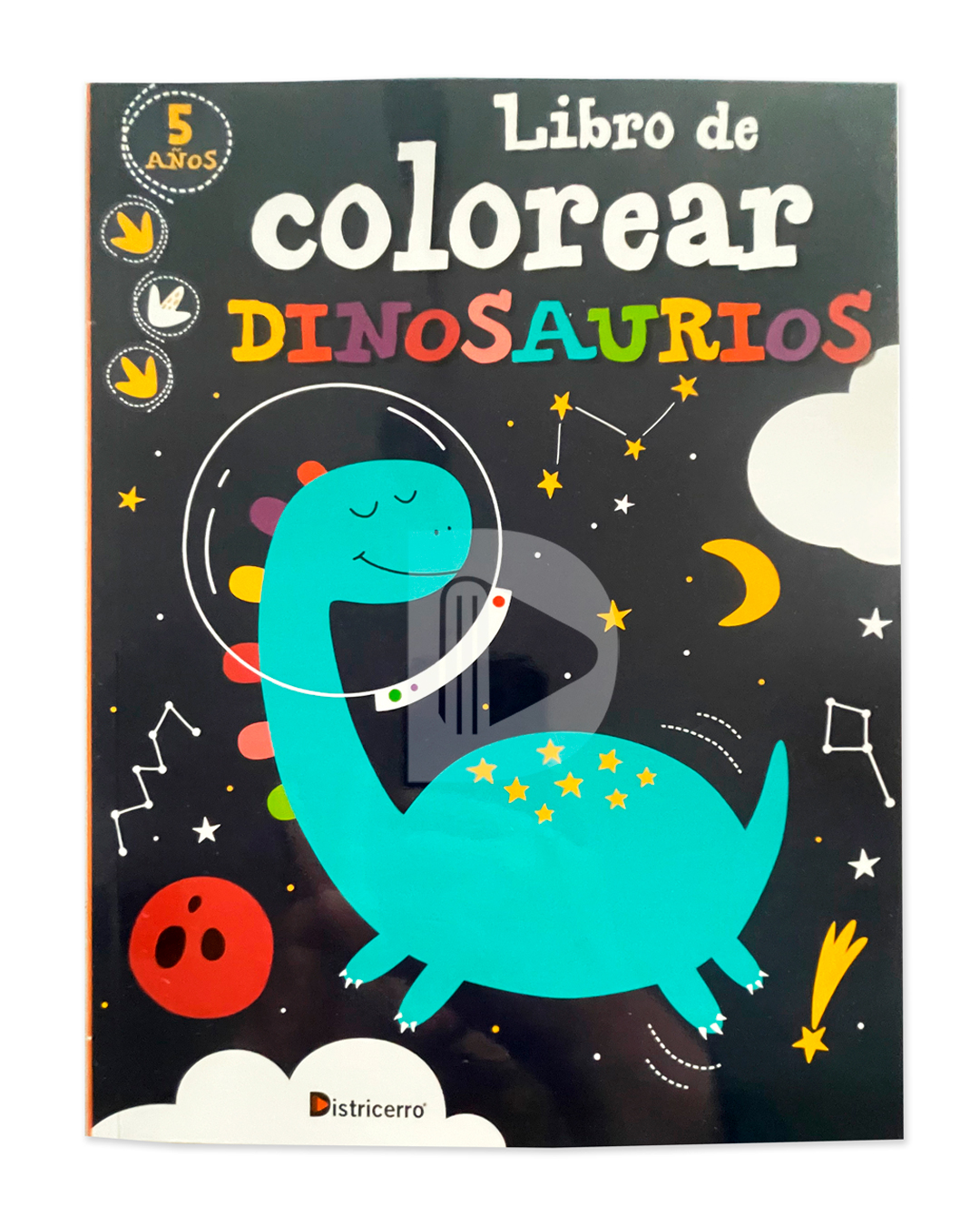 Libro colorear dinosaurios