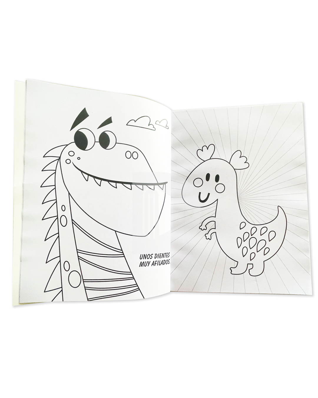 Libro colorear dinosaurios - Imagen 2