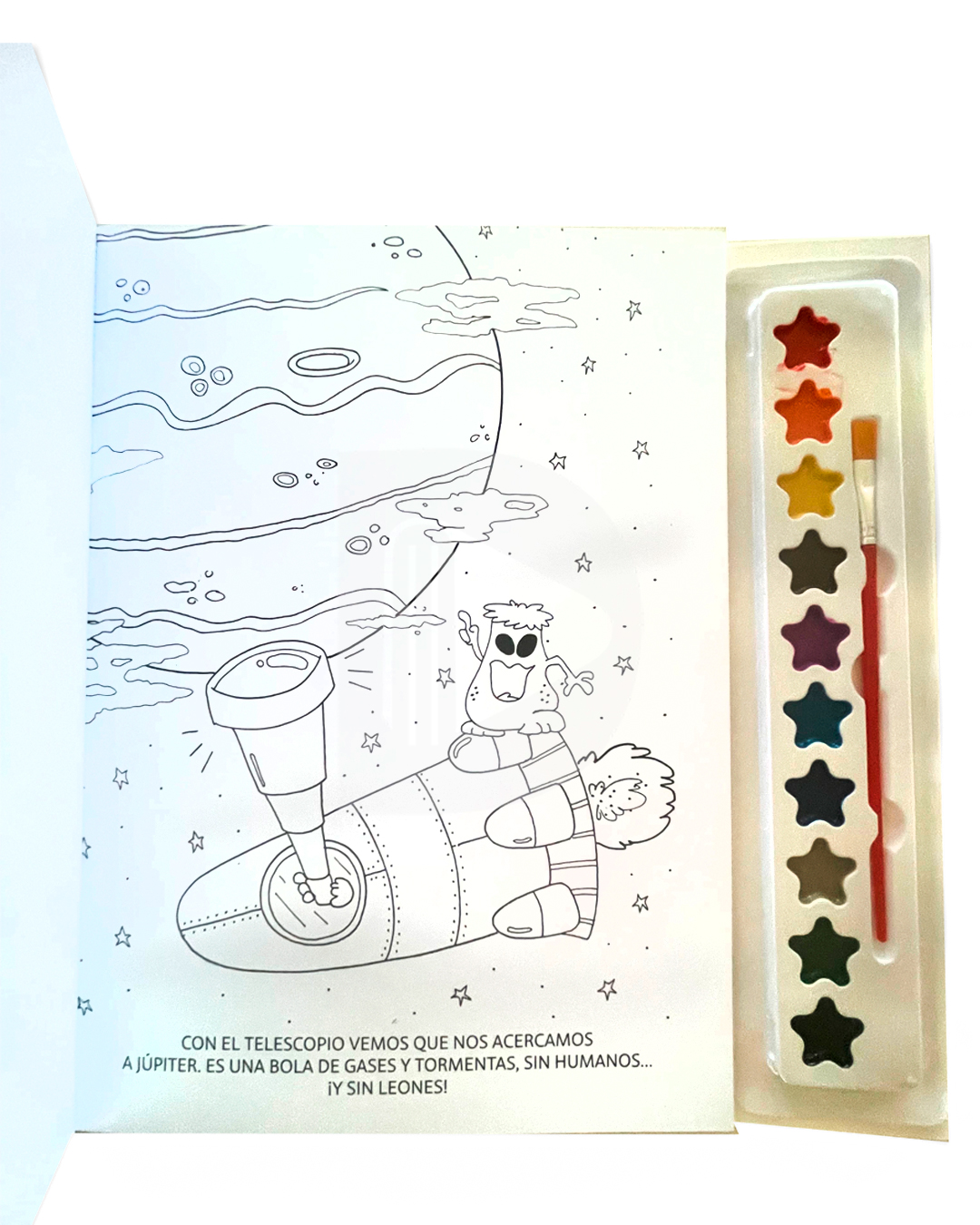 Libro coloreo mi cuento con acuarelas - Imagen 4