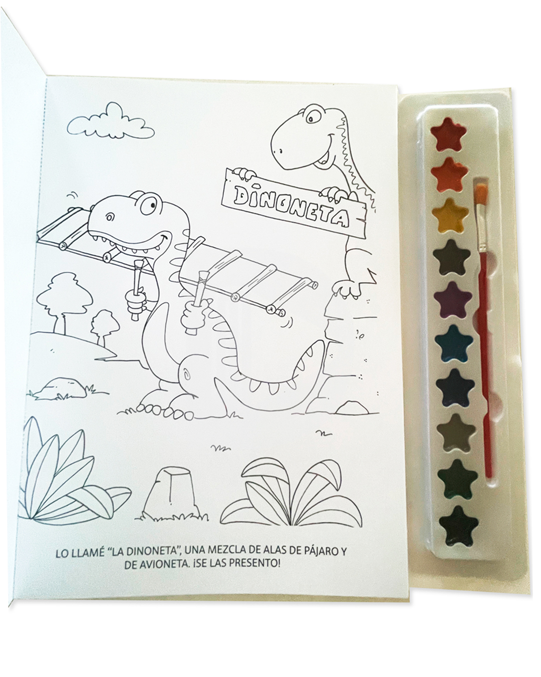 Libro coloreo mi cuento con acuarelas - Imagen 3