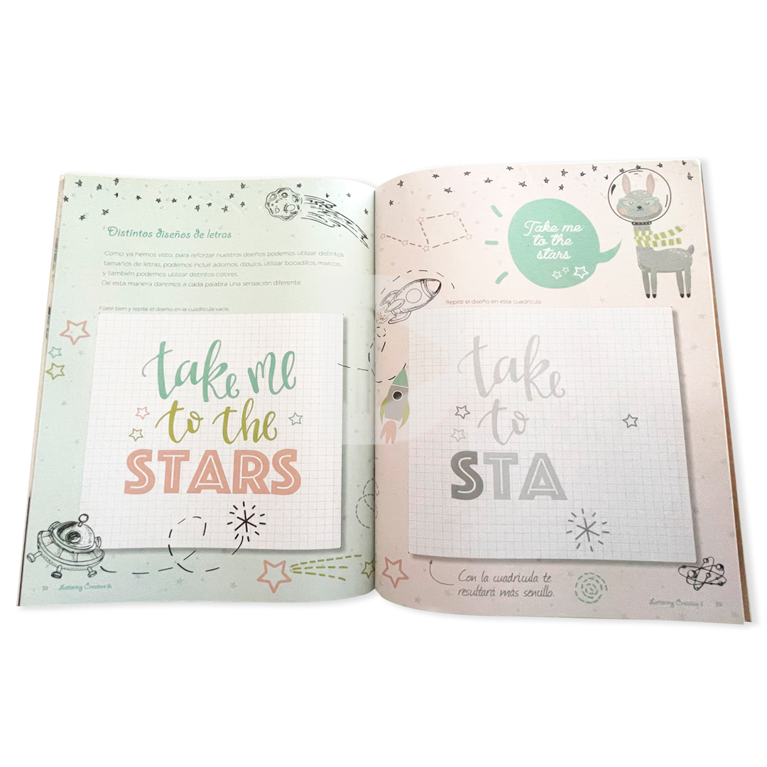 Libro para practicar lettering - Imagen 3