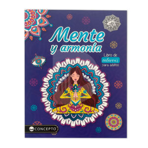 Libro colorear mente y armonia