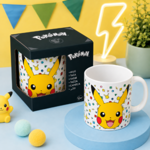 Taza de cerámica Pokemon 325ml en caja