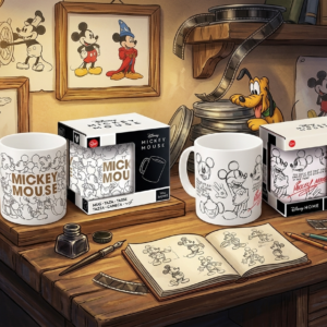 Taza de cerámica Mickey Mouse 325ml en caja