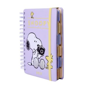 Agenda 2027 Snoopy dia por hoja Mooving