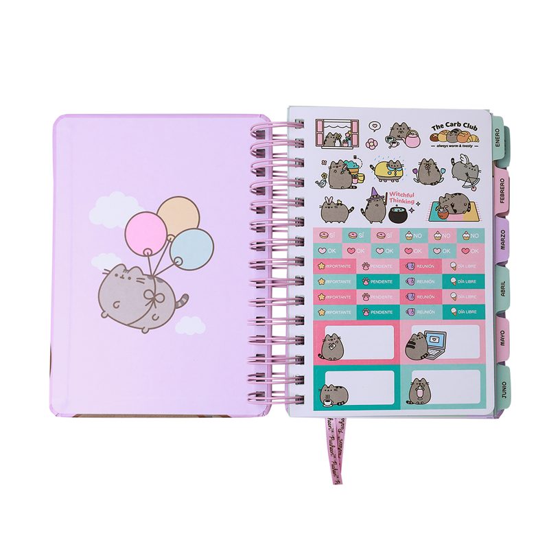 Agenda 2027 Pusheen dia por hoja Mooving - Imagen 2