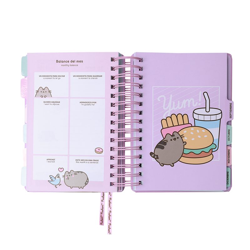 Agenda 2027 Pusheen dia por hoja Mooving - Imagen 3