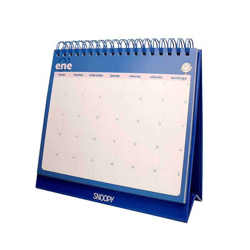 Calendario de escritorio 2027 Snoopy - Imagen 4