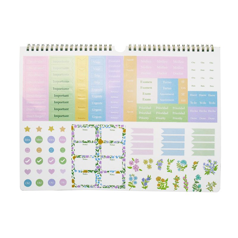 Calendario de pared 2027 Floral - Imagen 2