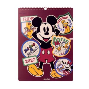 Calendario de pared 2027 Mickey y sus amigos