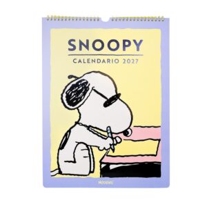 Calendario de pared 2027 Snoopy