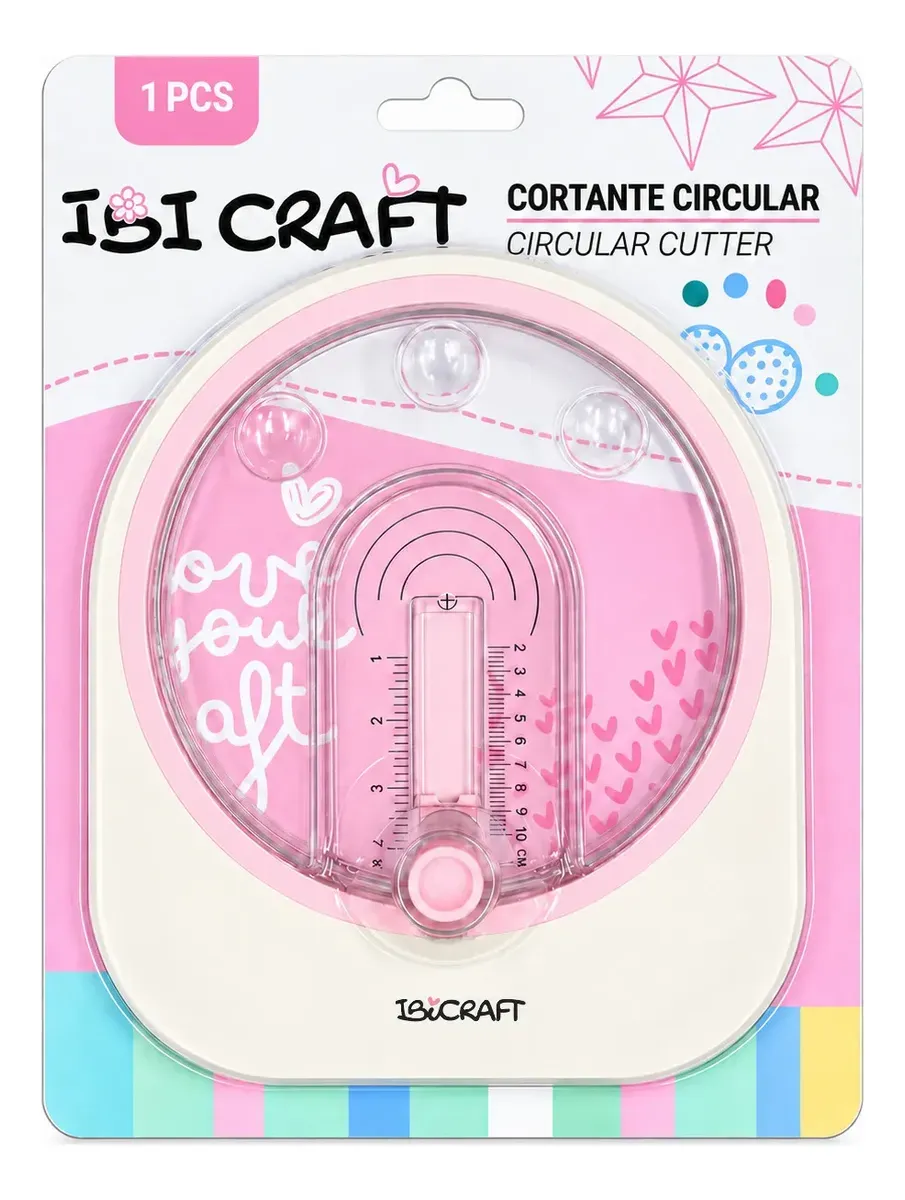 Cortador de circulos rotativo de 2 a 10cm Ibi Craft