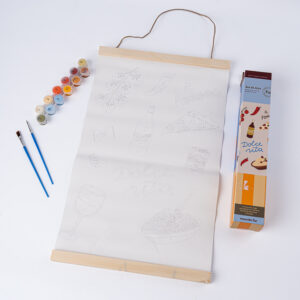 Set de Pintura Pomodoro (Lienzo + Acrílicos) Mundo FW