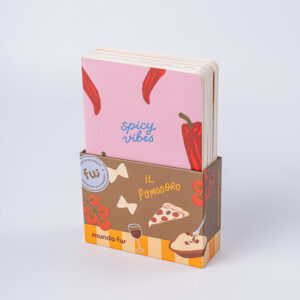 Set de Mini Cuadernos x6 Pomodoro Mundo FW