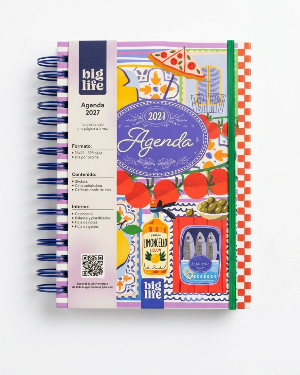 Agenda 2027 dolce vita semanal o diaria Big Life