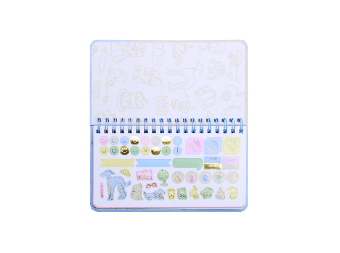 Agenda Mooving pocket Mood 2027 semanal con espiral