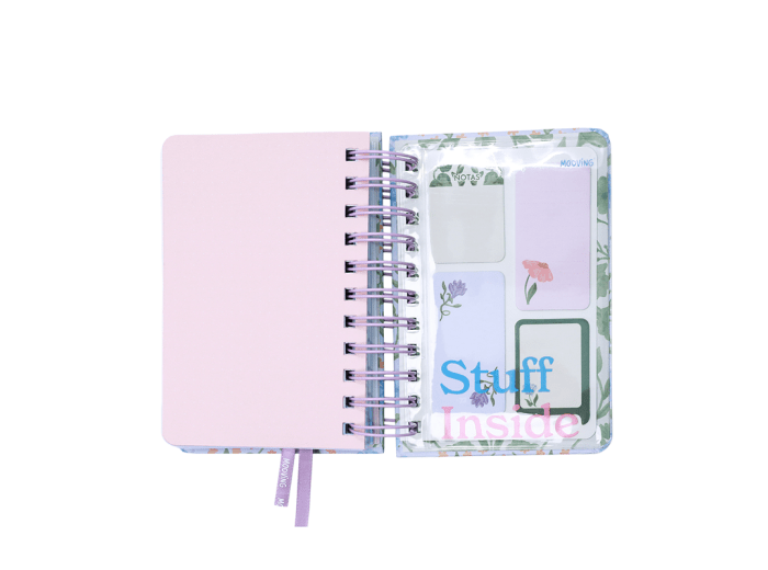 Agenda Mooving Spring 2027 diaria con espiral