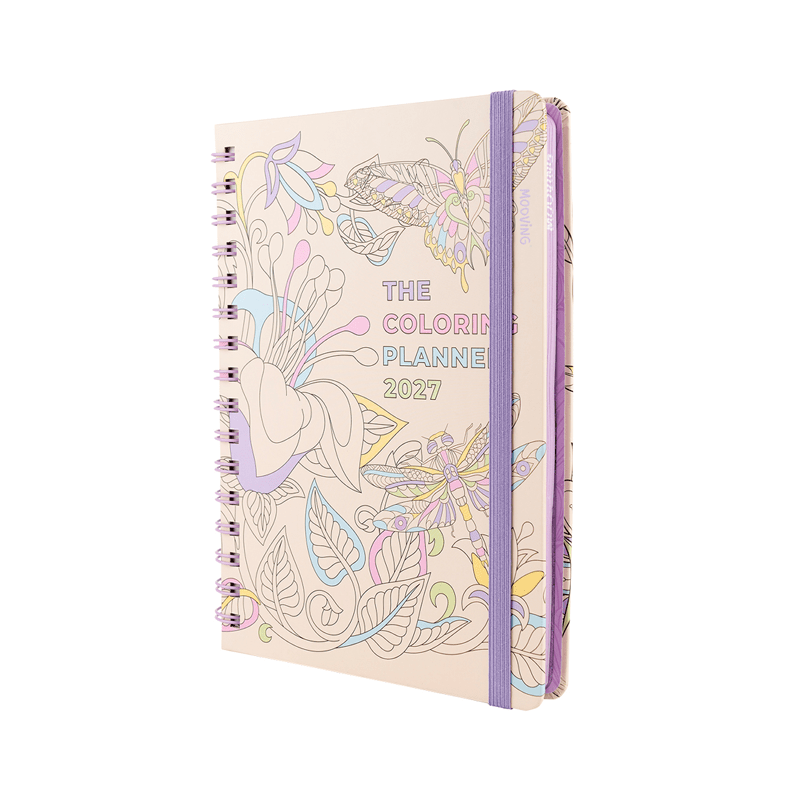 Agenda Mooving The Coloring by Car Pintos 2027 semanal